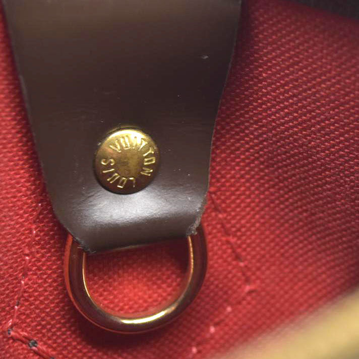 $1940 Louis Vuitton Damier Ebene Speedy Bandouliere 25