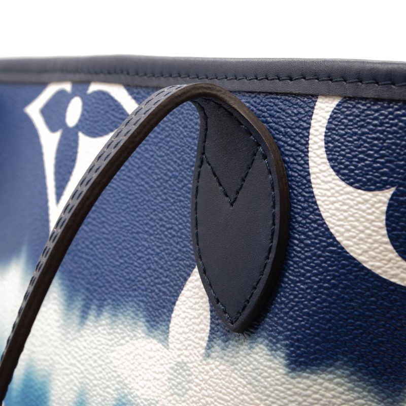 Louis Vuitton Monogram Escale Neverfull MM Blue