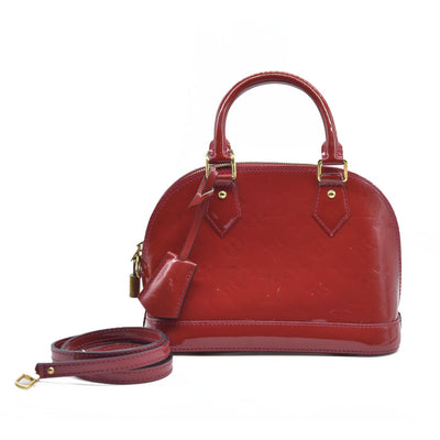 $2500 Louis Vuitton Monogram Vernis Alma BB