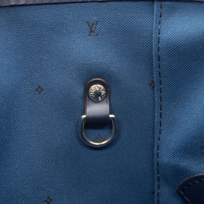 Louis Vuitton Monogram Escale Neverfull MM Blue