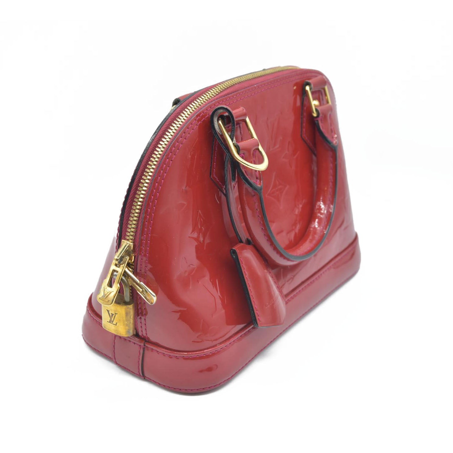 $2500 Louis Vuitton Monogram Vernis Alma BB