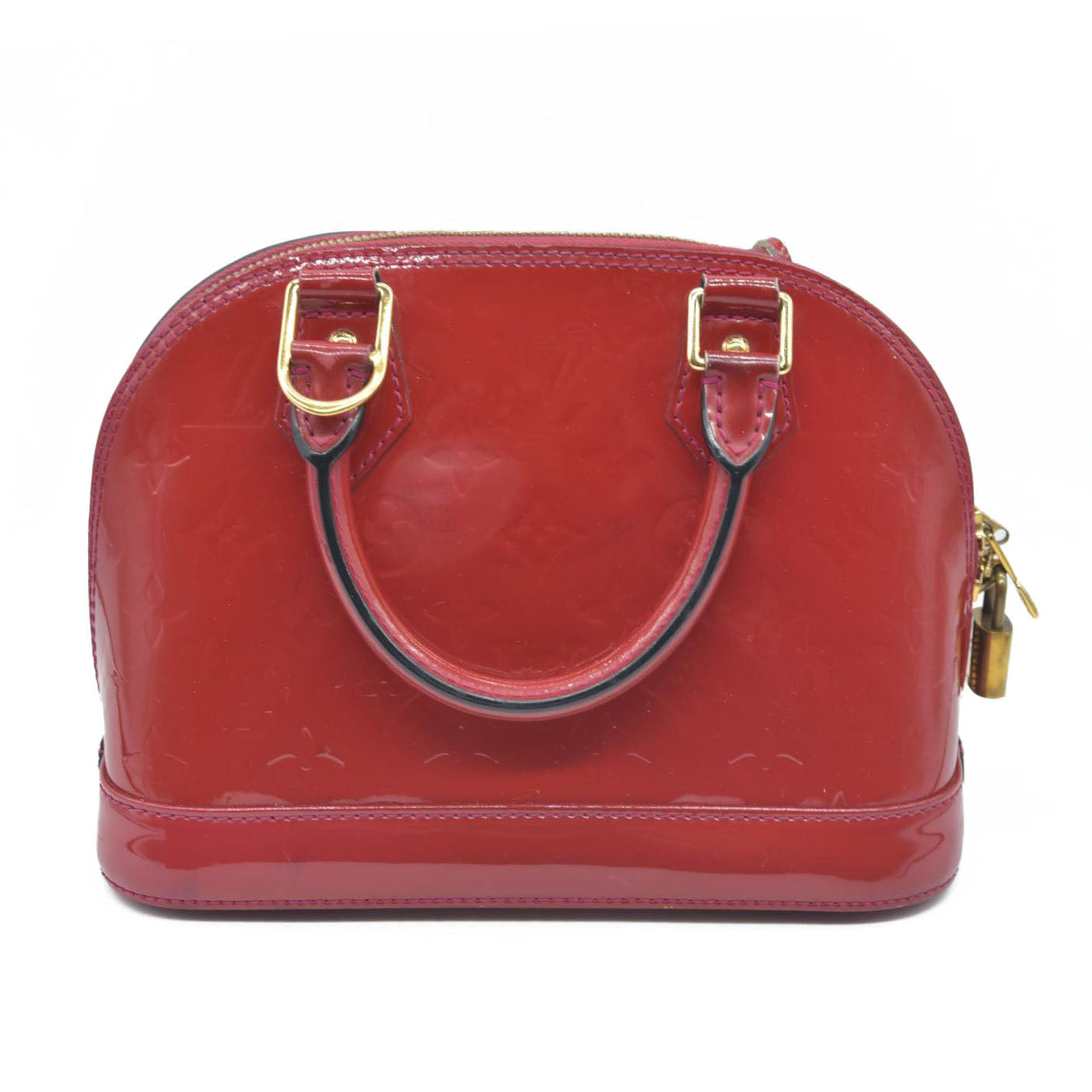 $2500 Louis Vuitton Monogram Vernis Alma BB