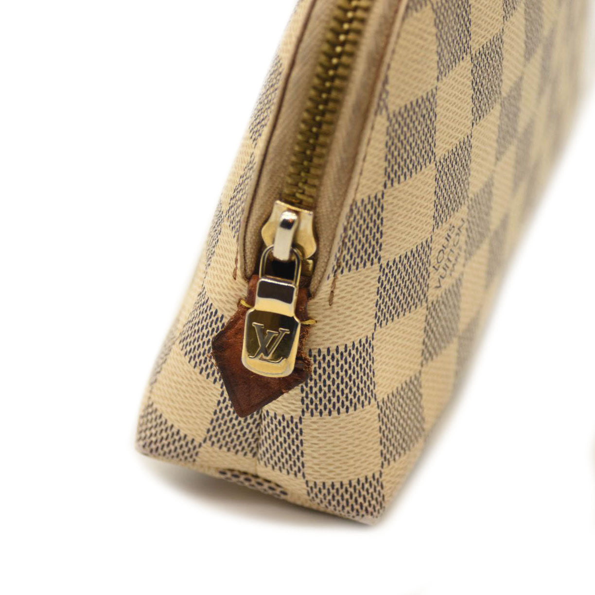 LOUIS VUITTON Damier Azur Cosmetic Pouch GM
