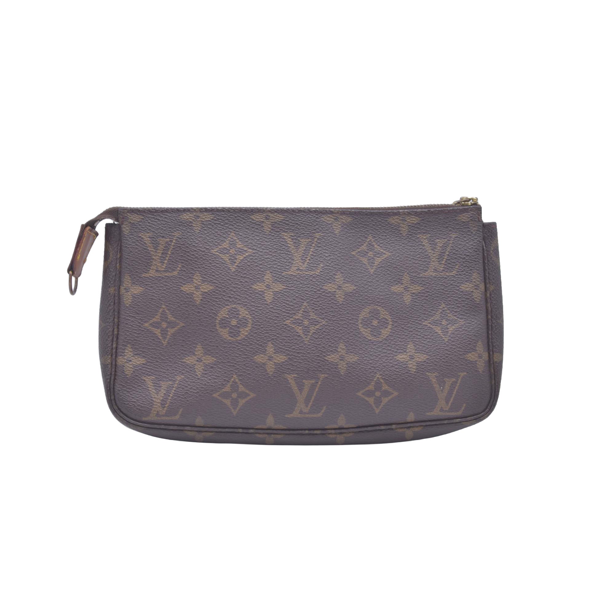 $1290 1996 Louis Vuitton Monogram Pochette Accessories CONSIGNMENT AR0996