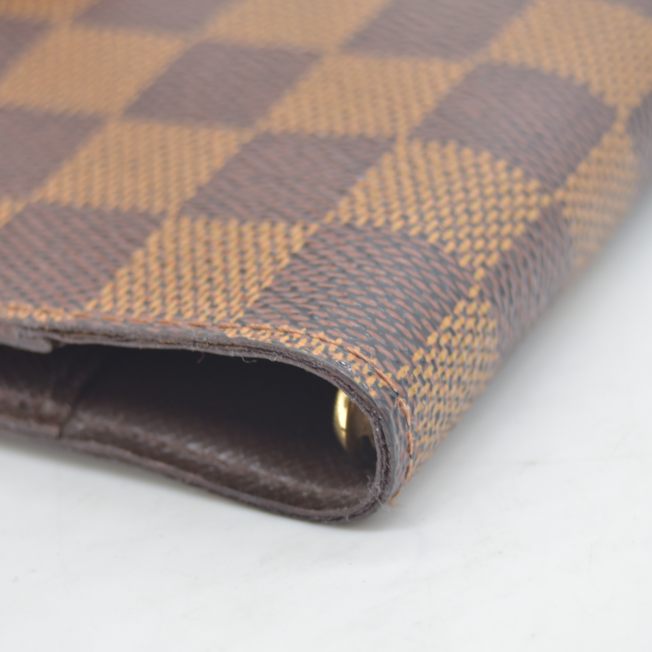 $505 1997 Louis Vuitton Damier Ebene Agenda Cover Small  CA0977