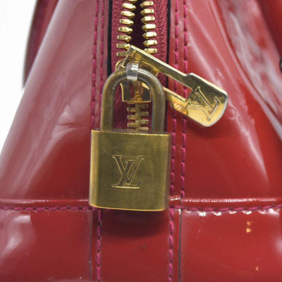 $2500 Louis Vuitton Monogram Vernis Alma BB