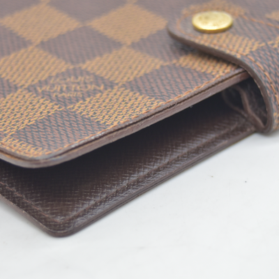 $505 1997 Louis Vuitton Damier Ebene Agenda Cover Small  CA0977