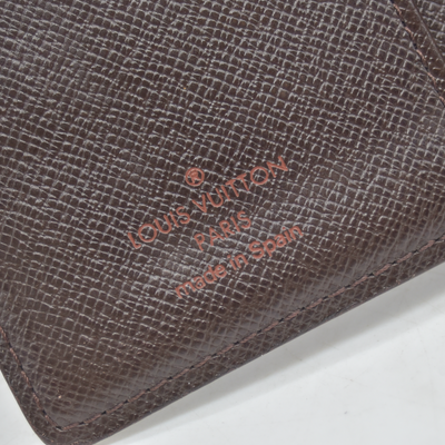 $505 1997 Louis Vuitton Damier Ebene Agenda Cover Small  CA0977
