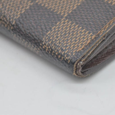 $725 Louis Vuitton Damier Ebene Sarah Wallet CONSIGNMENT CA4008