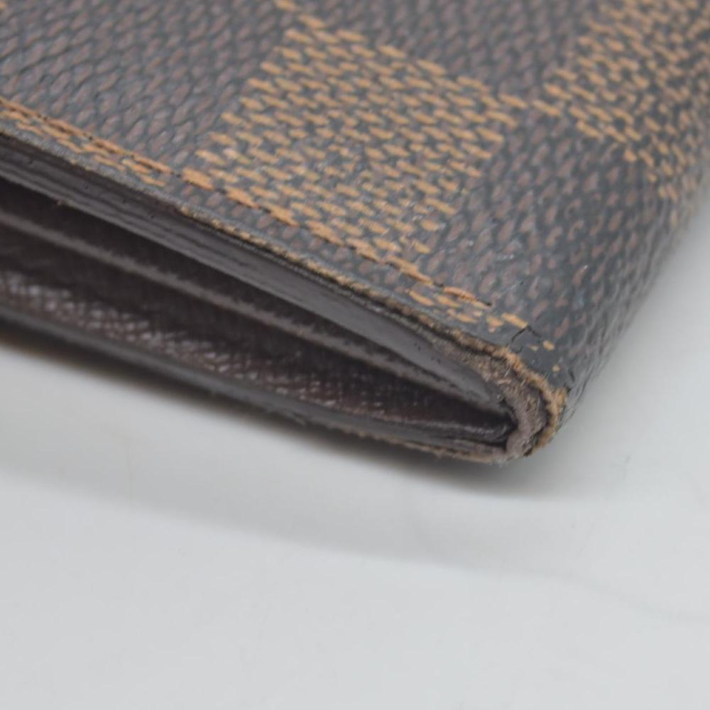 $725 Louis Vuitton Damier Ebene Sarah Wallet CONSIGNMENT CA4008