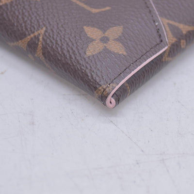 $845 Louis Vuitton Monogram Large Kirigami Pochette Insert Rose Ballerine CONSIGNMENT