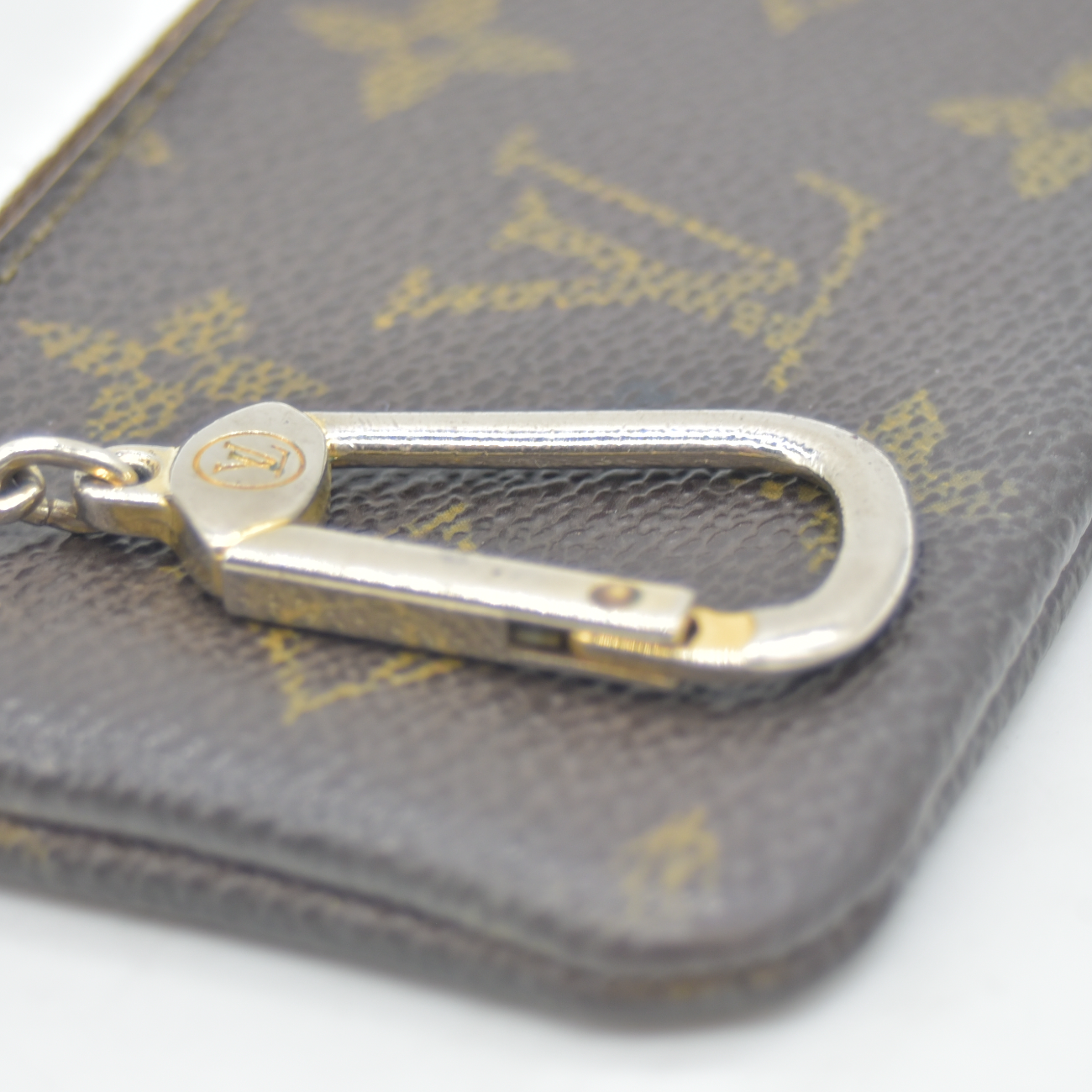 $345 1991 Louis Vuitton Monogram Key Pouch  ET1901