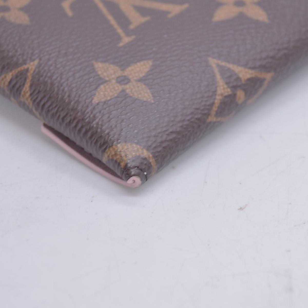 $845 Louis Vuitton Monogram Large Kirigami Pochette Insert Rose Ballerine CONSIGNMENT