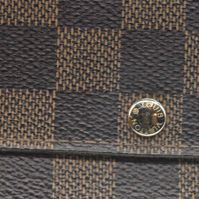 $725 Louis Vuitton Damier Ebene Sarah Wallet CONSIGNMENT CA4008