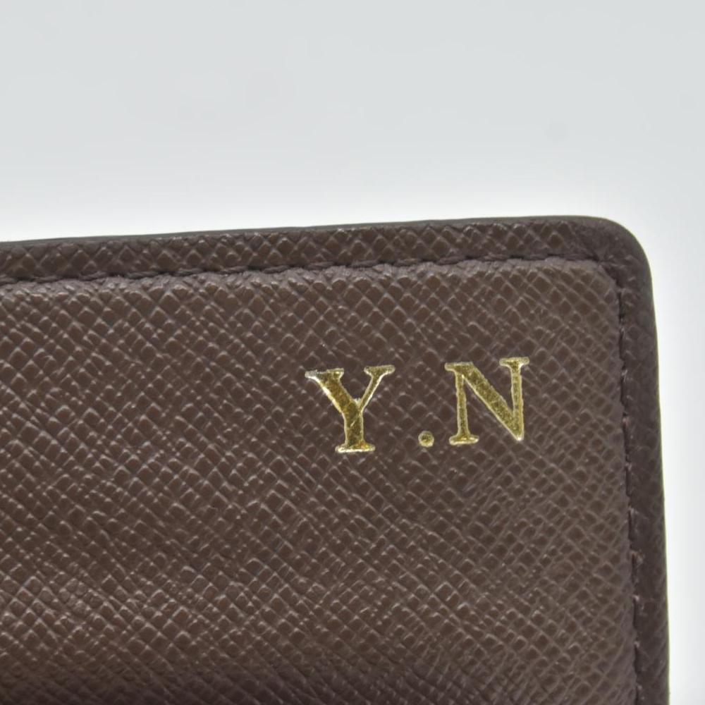 $725 Louis Vuitton Damier Ebene Sarah Wallet CONSIGNMENT CA4008