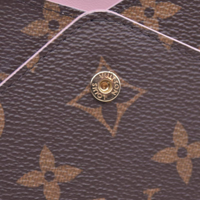 $845 Louis Vuitton Monogram Large Kirigami Pochette Insert Rose Ballerine CONSIGNMENT