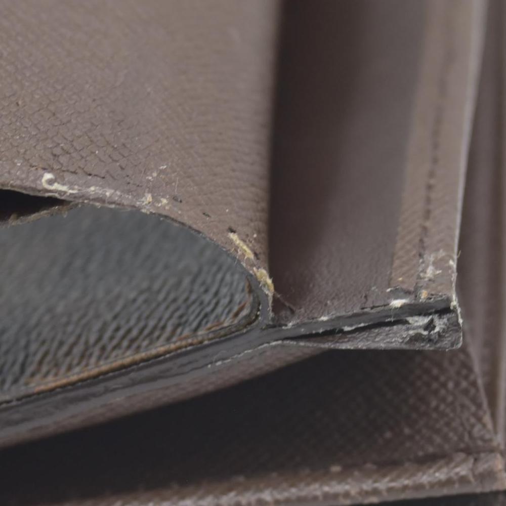 $725 Louis Vuitton Damier Ebene Sarah Wallet CONSIGNMENT CA4008