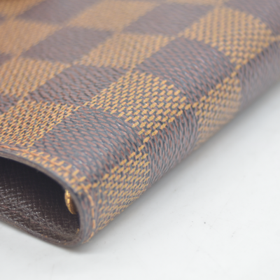 $505 1998 Louis Vuitton Damier Ebene Agenda Cover Small  CA0938