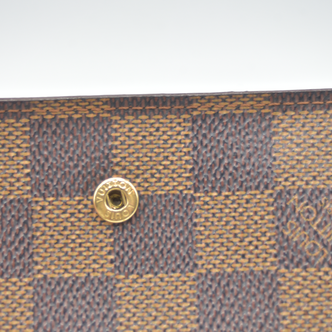 $505 1998 Louis Vuitton Damier Ebene Agenda Cover Small  CA0938