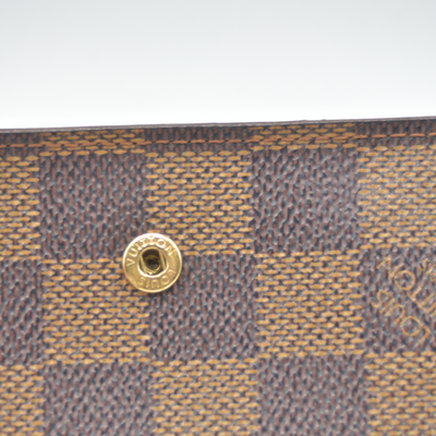 $505 1998 Louis Vuitton Damier Ebene Agenda Cover Small  CA0938