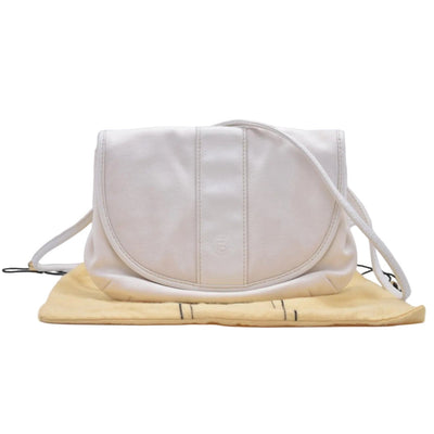 $850 Fendi White Stamp Vintage CONSIGNMENT 10020950