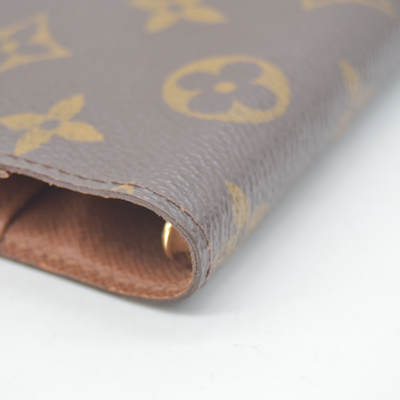 $505 1998 Louis Vuitton Monogram Agenda Cover Small  CA0938
