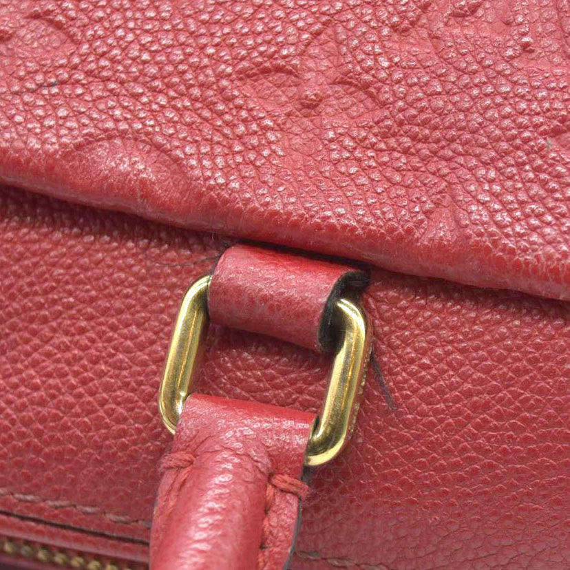 Louis Vuitton  Empreinte Speedy Bandouliere 25 NM Scarlet DU1149