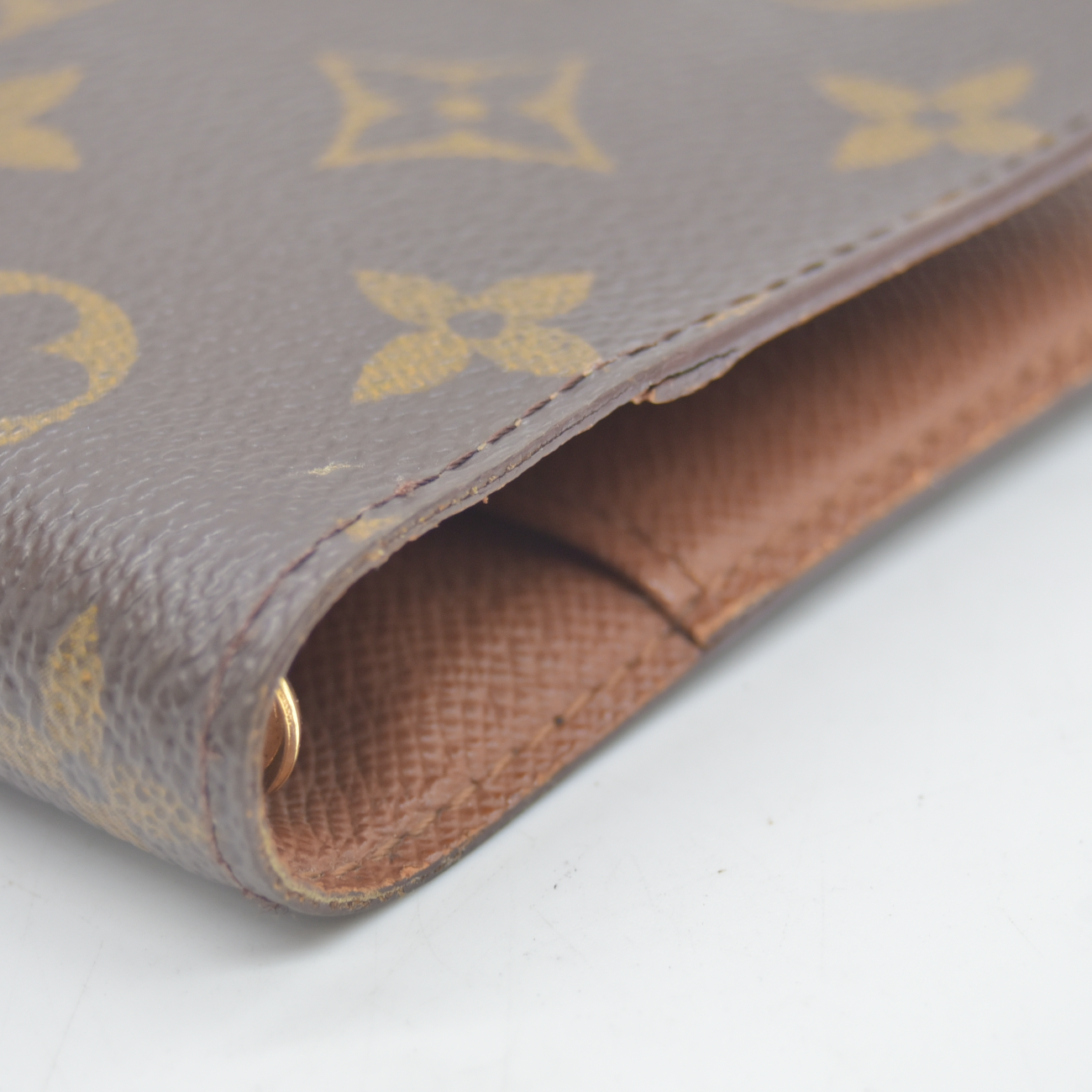 $505 1998 Louis Vuitton Monogram Agenda Cover Small  CA0938