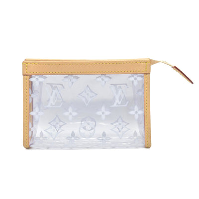 $1320 Louis Vuitton Medium Toilet Pouch 15 Translucent