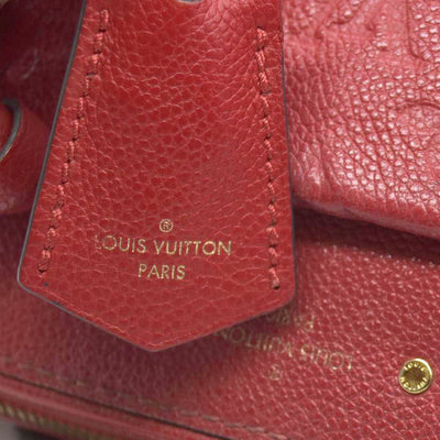 Louis Vuitton  Empreinte Speedy Bandouliere 25 NM Scarlet DU1149