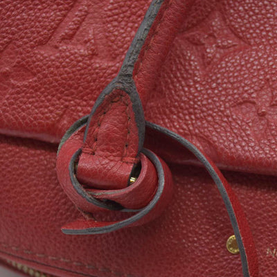 Louis Vuitton  Empreinte Speedy Bandouliere 25 NM Scarlet DU1149