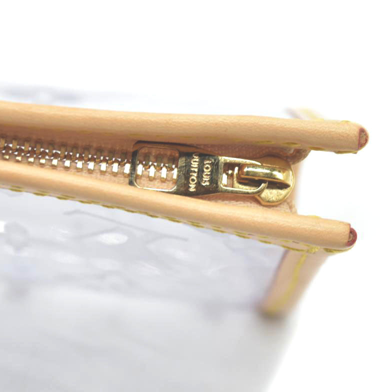 $1320 Louis Vuitton Medium Toilet Pouch 15 Translucent