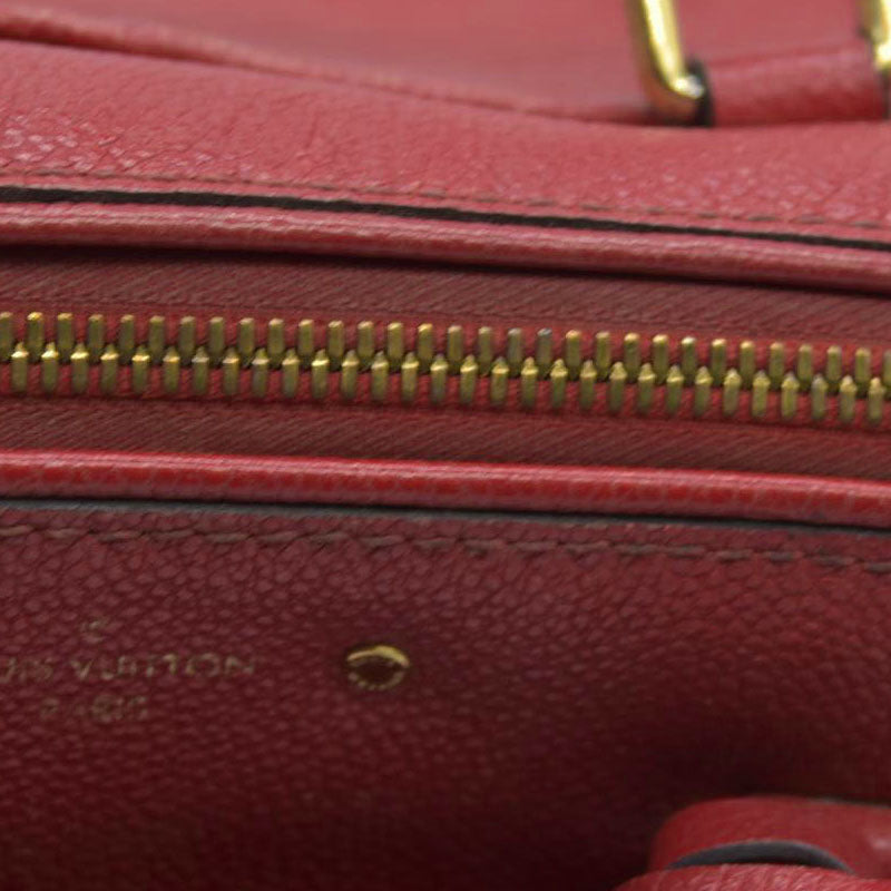 Louis Vuitton  Empreinte Speedy Bandouliere 25 NM Scarlet DU1149