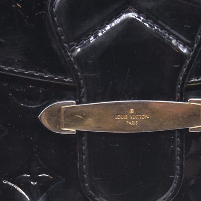$1460 2011 Louis Vuitton  Vernis Bellflower GM Black CONSIGNMENT FL4151