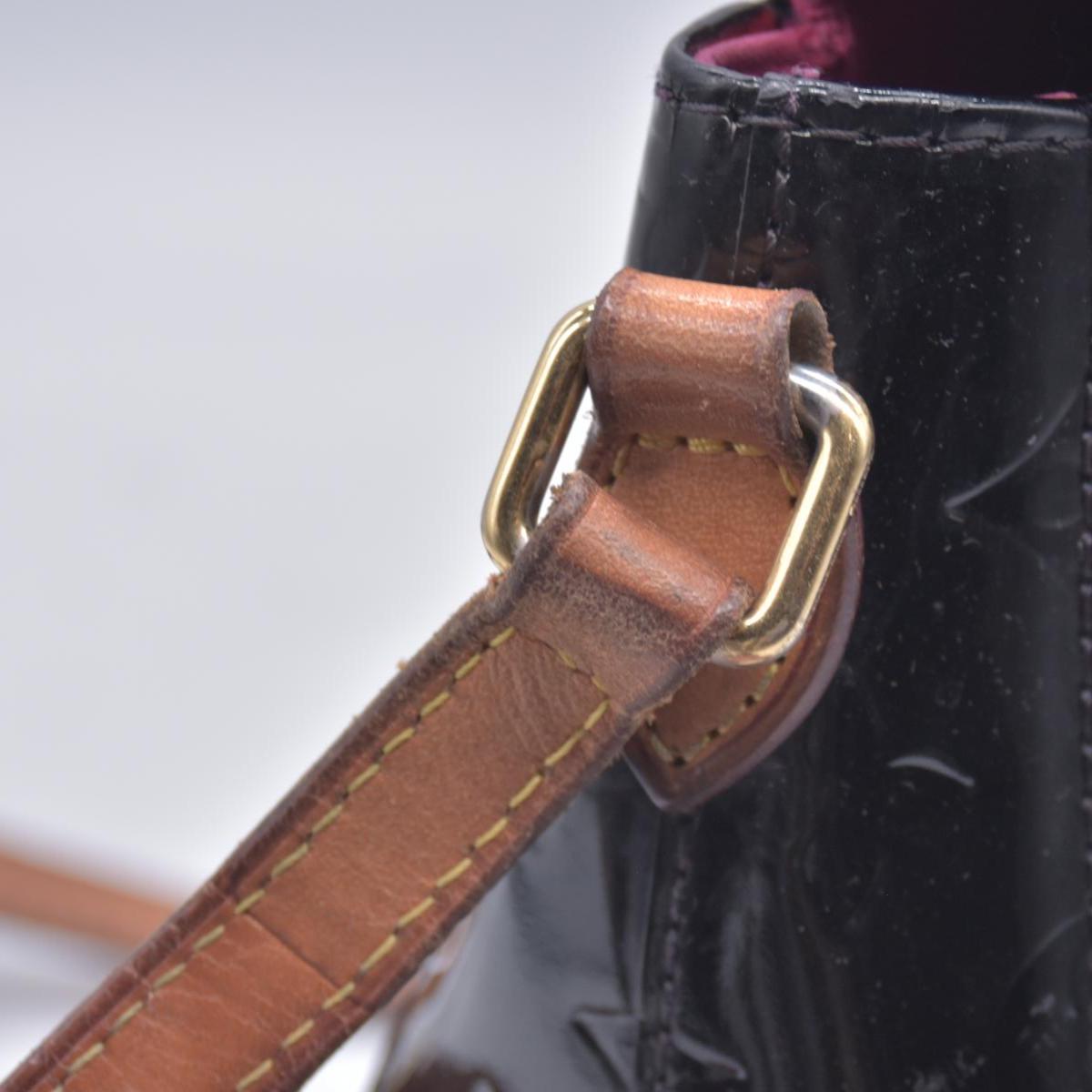 $1460 2011 Louis Vuitton  Vernis Bellflower GM Black CONSIGNMENT FL4151