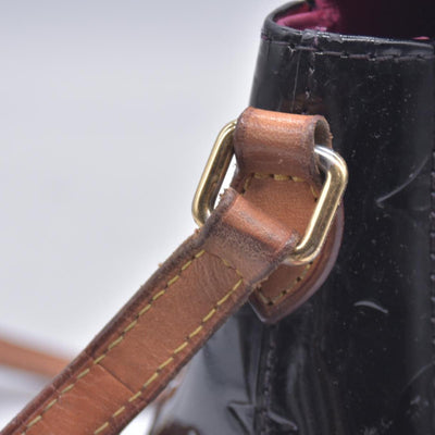 $1460 2011 Louis Vuitton  Vernis Bellflower GM Black CONSIGNMENT FL4151