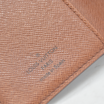 $505 1997 Louis Vuitton Monogram Agenda Cover Small CA1907