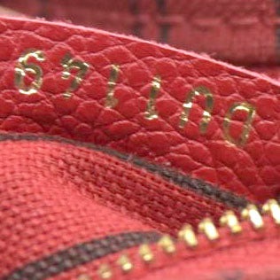 Louis Vuitton  Empreinte Speedy Bandouliere 25 NM Scarlet DU1149