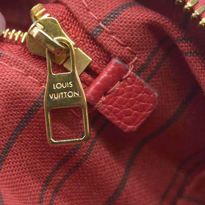 Louis Vuitton  Empreinte Speedy Bandouliere 25 NM Scarlet DU1149