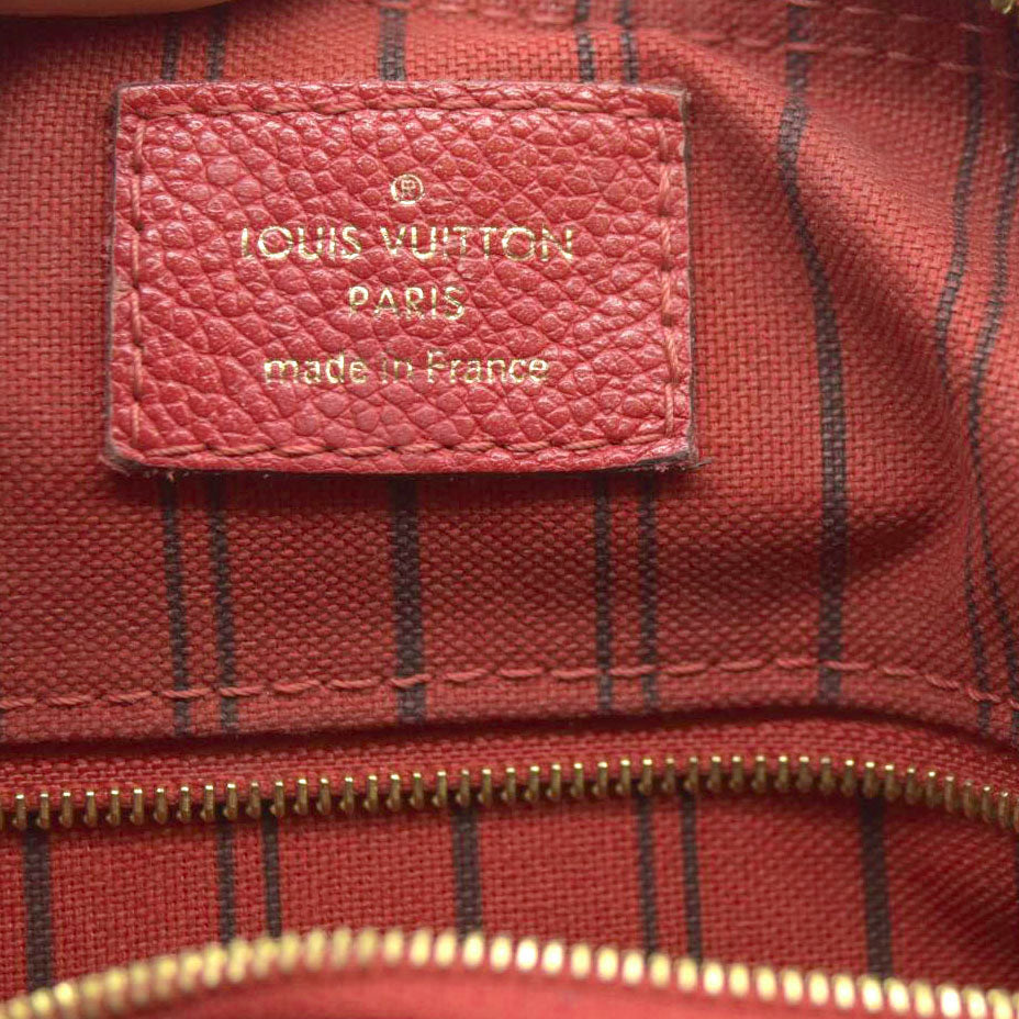 Louis Vuitton  Empreinte Speedy Bandouliere 25 NM Scarlet DU1149