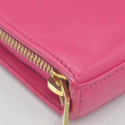Saint Laurent Pink Organizer Wallet CONSIGNMENT