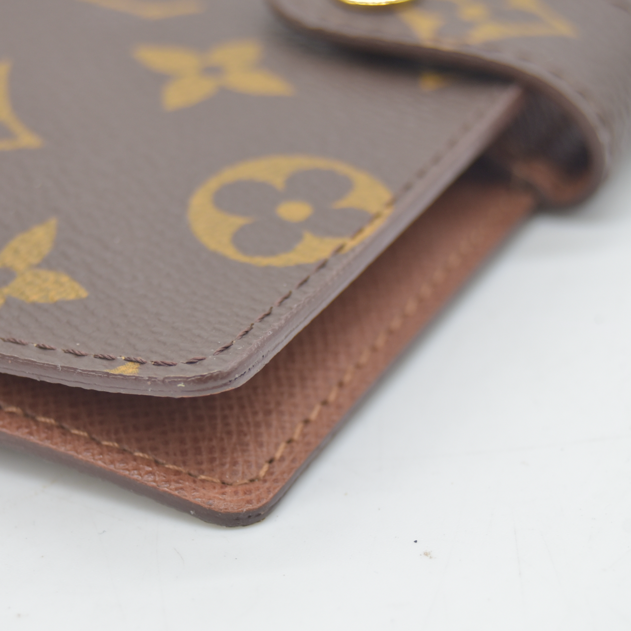 $505 1999 Louis Vuitton Monogram Agenda Cover Small  CA1919