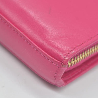 Saint Laurent Pink Organizer Wallet CONSIGNMENT