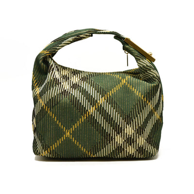 Burberry  Canvas Peg Medium Duffle Bag Ivy