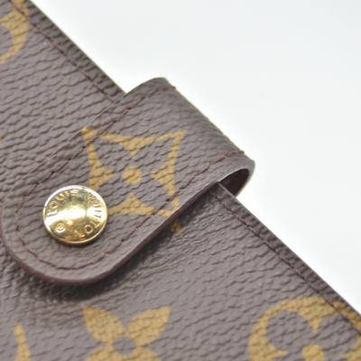 $505 1999 Louis Vuitton Monogram Agenda Cover Small  CA1919
