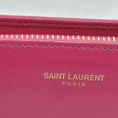Saint Laurent Pink Organizer Wallet CONSIGNMENT