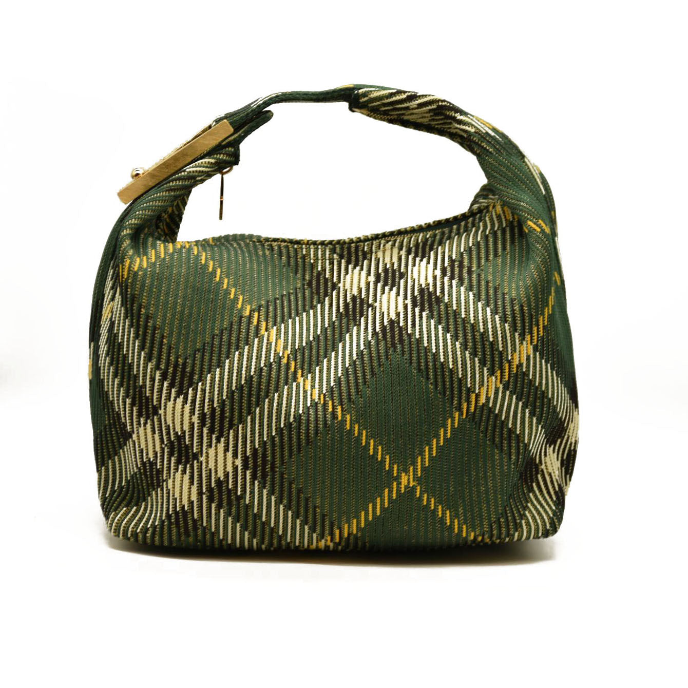 Burberry  Canvas Peg Medium Duffle Bag Ivy