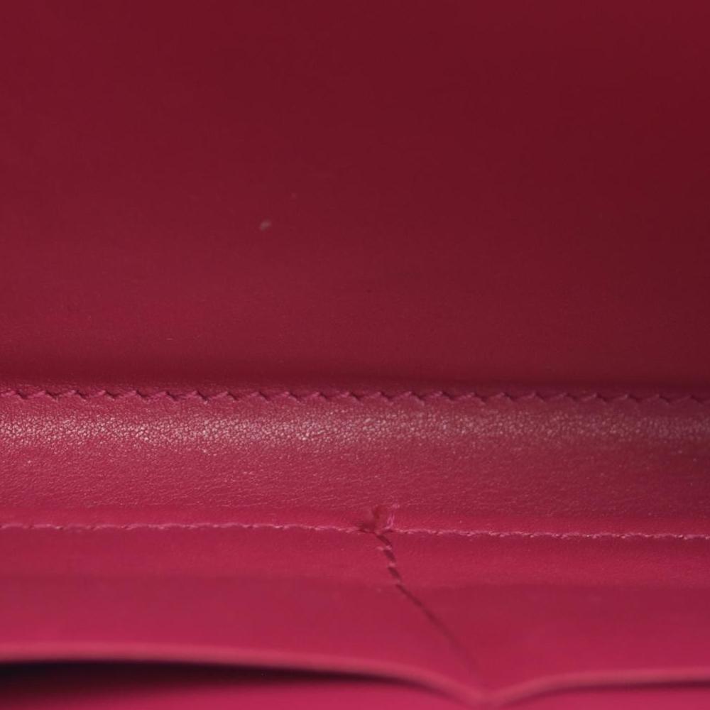 Saint Laurent Pink Organizer Wallet CONSIGNMENT