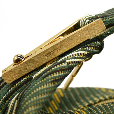 Burberry  Canvas Peg Medium Duffle Bag Ivy