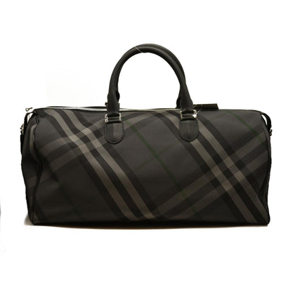 Burberry Nylon Grid Duffle Bag